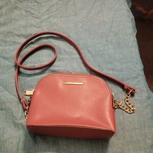 Steve Madden Pink Crossbody Bag with Gold Chain